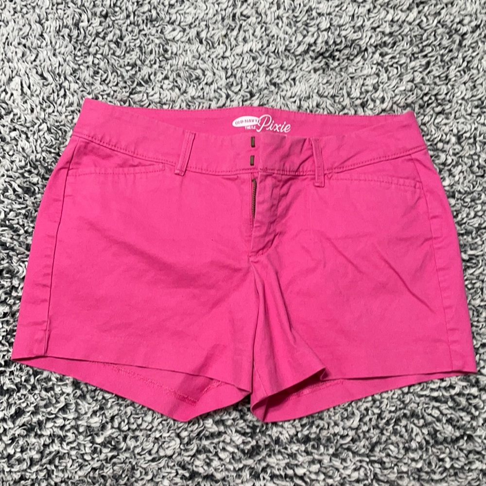 Hot pink old navy shorts